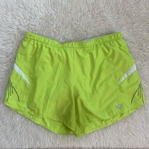 Pearl Izumi Biker Shorts Reflective Yellow size L